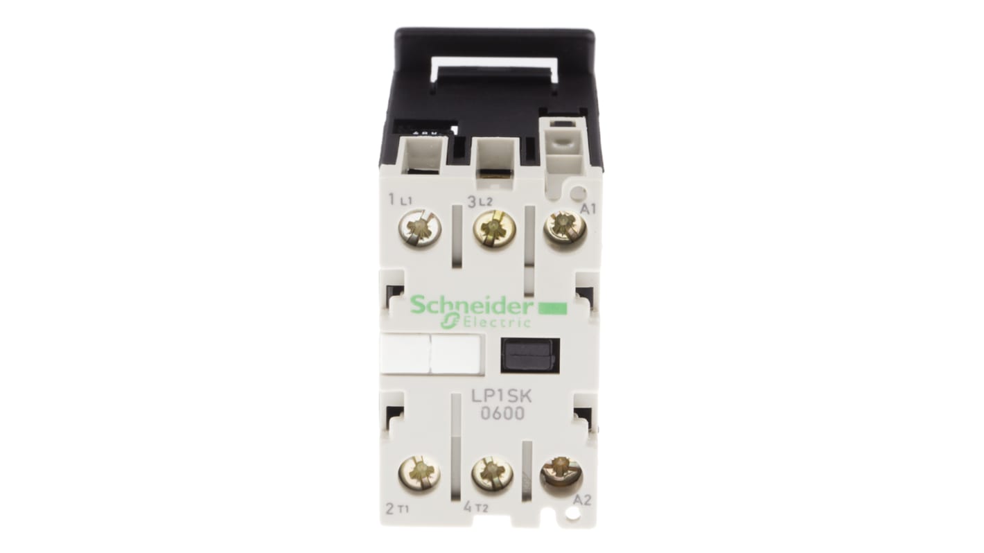 Schneider Electric LP1S Series Contactor, 48 V dc Coil, 2-Pole, 12 A, 2NO, 690 V ac