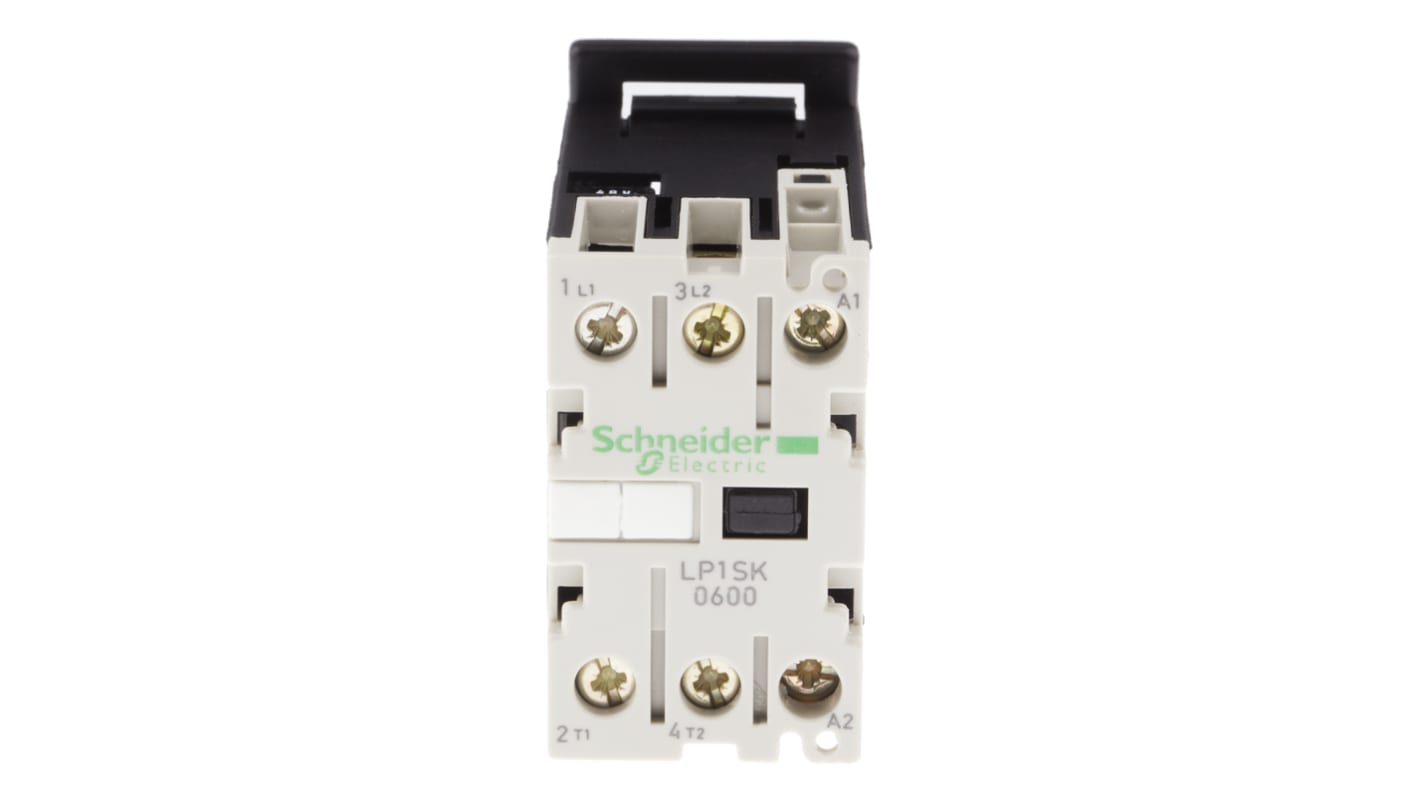 Contactor Schneider Electric TeSys SK LP1S de 2 polos, 2 NA, 12 A, bobina 48 Vdc