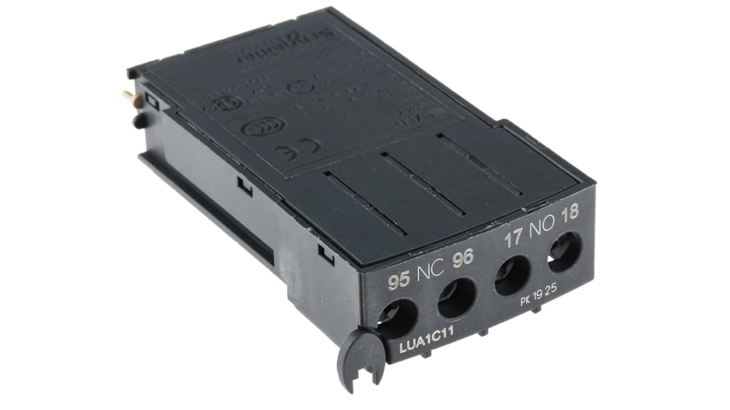 LUA1C11 | Contactos de señal Schneider Electric TeSys LUA1, 1 NC, 1 NA ...