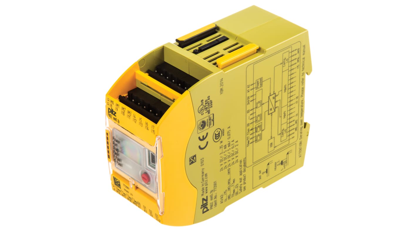 772001 | Pilz Serie PNOZmulti Mini Sicherheitssteuereinheit 12 Eingänge ...