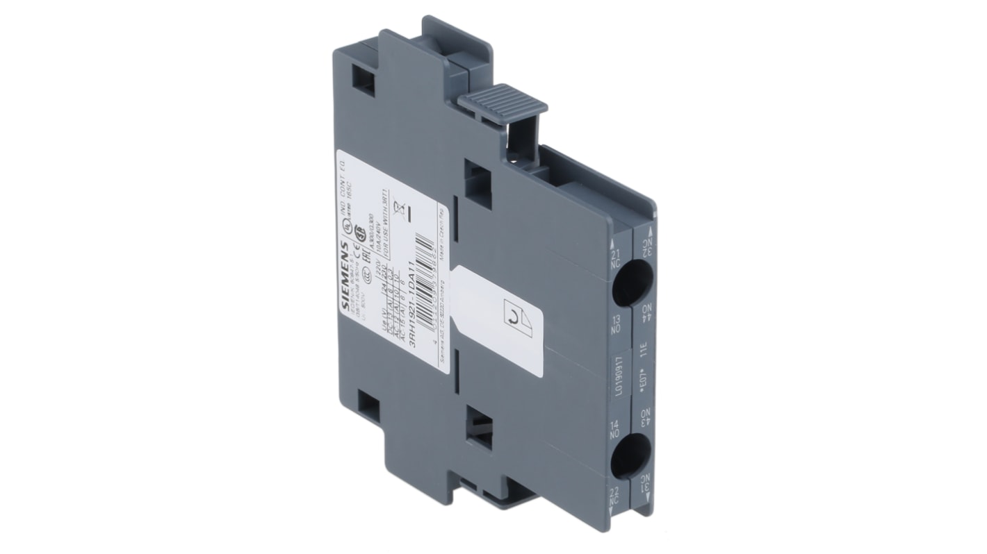 Bloque de interruptor auxiliar Siemens Sirius Classic 3RH1