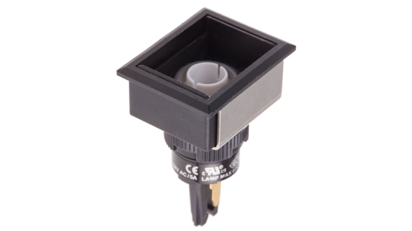 RS PRO Illuminated Push Button Switch, Momentary, Panel Mount, 16mm Cutout, 250V ac, IP65