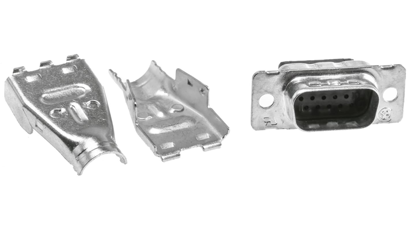 TE Connectivity D-Sub konnektor, 15-Polet, Amplimite HDP-20 Serien, Kabelmontering, Crimp terminering