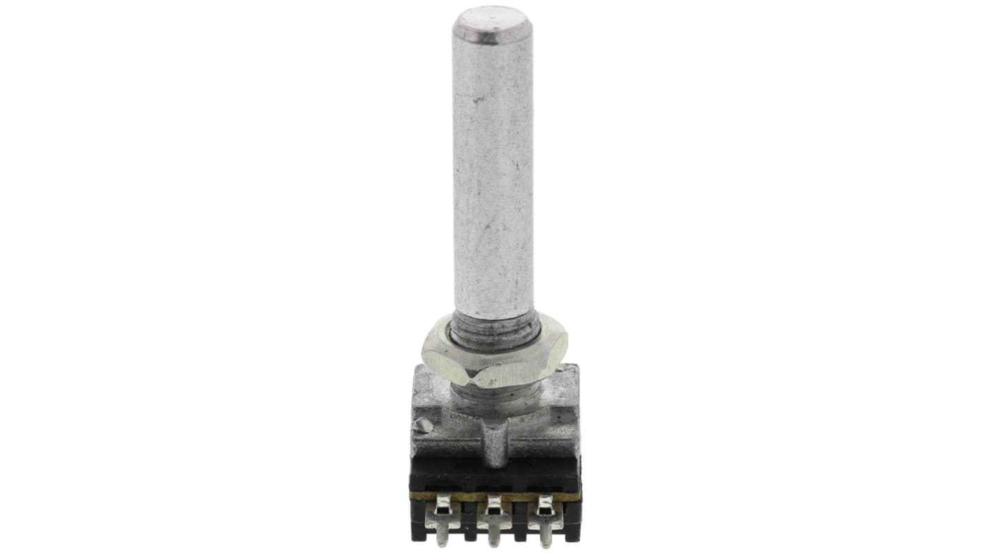 TE Connectivity 470Ω Rotary Potentiometer 1-Gang Panel Mount, 1-1624227-3