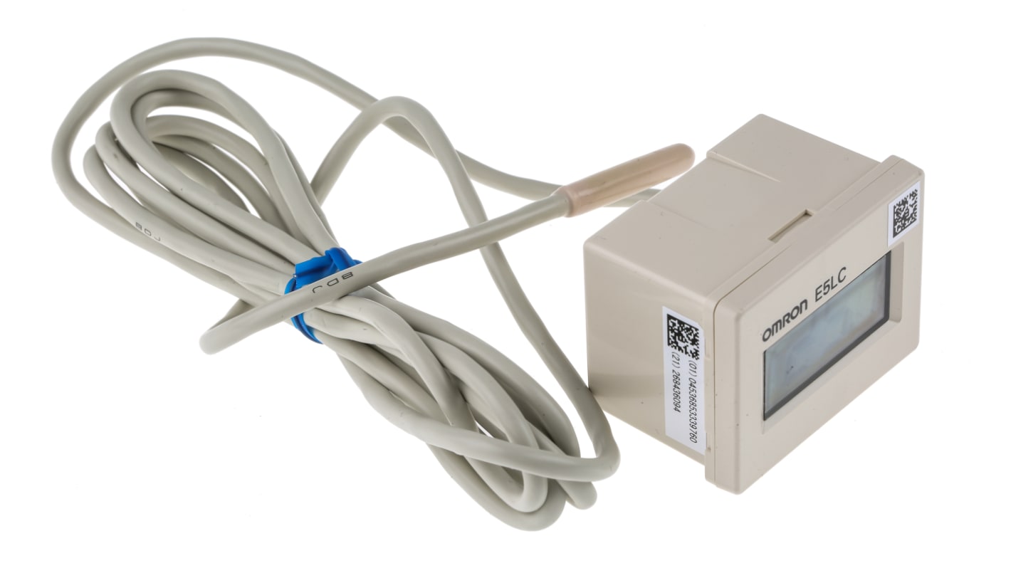Omron E5L Panel Mount On/Off Temperature Controller, 100 → 240 V ac Supply Voltage ON/OFF