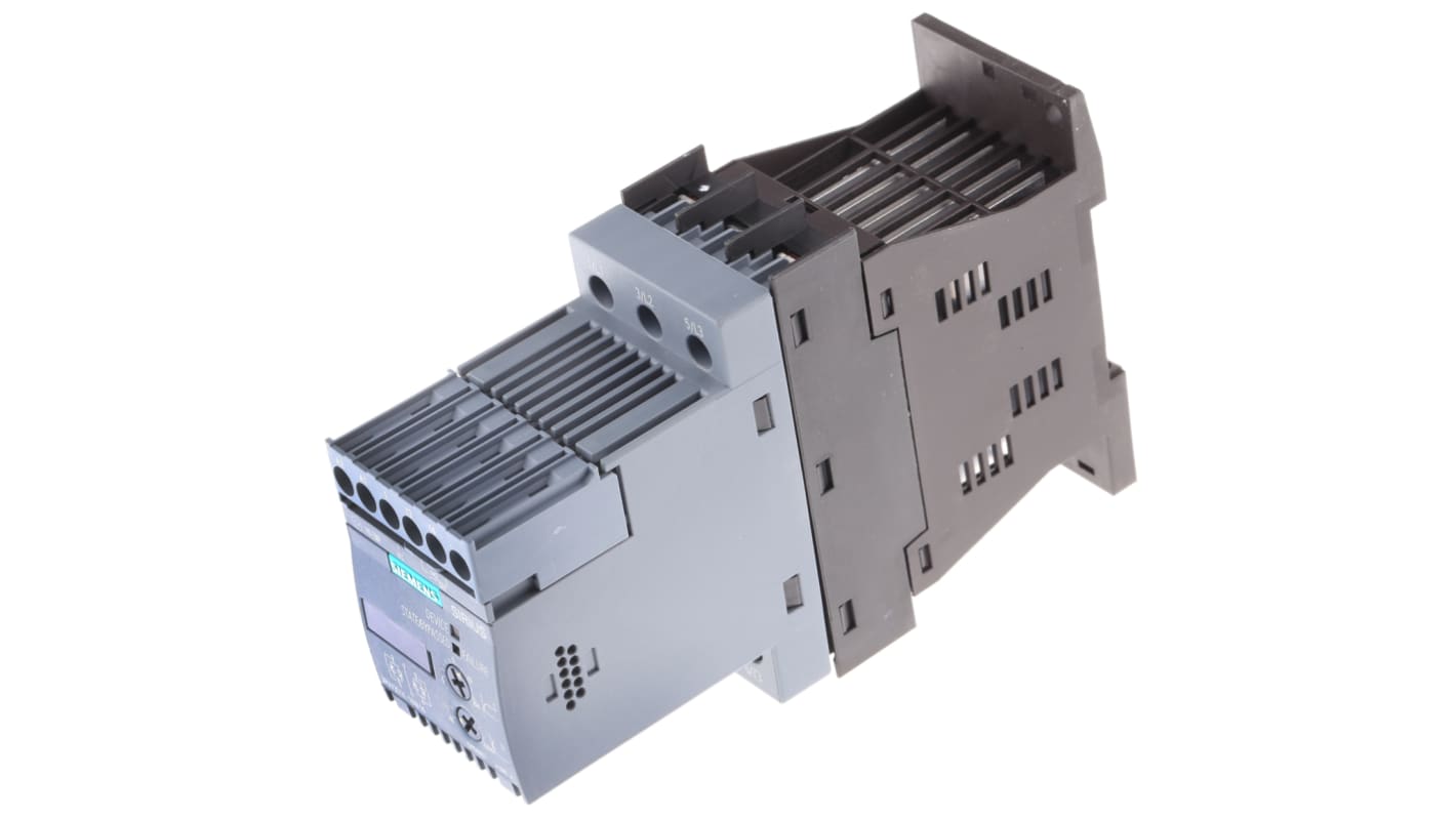 Avviatore soft-start Siemens, 3 fasi, 3 kW, 400 V c.a., IP20