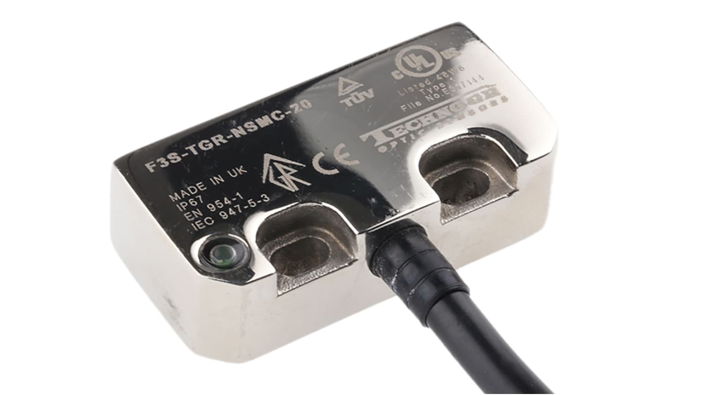Interrupteur de sécurité sans contact Omron F3S-TGR-N_C 24V c.c. NO/2NC Câble de 5 m