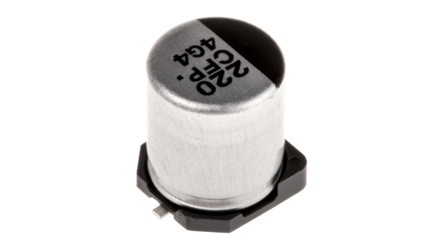 Panasonic 220μF Aluminium Electrolytic Capacitor 16V dc, Surface Mount - EEEFPC221XAP