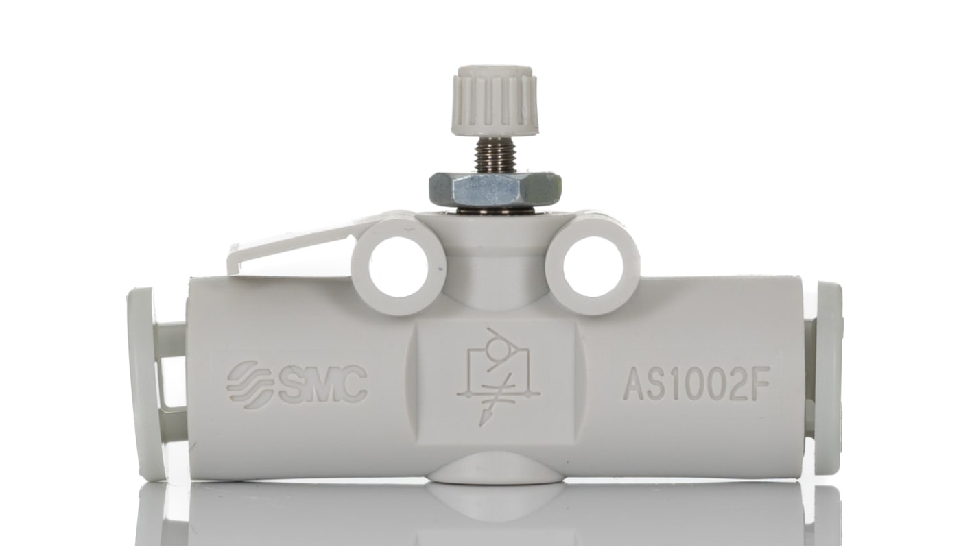 SMC AS Series Tube Flow Controller, 6mm Tube Inlet Port x 6mm Tube Outlet Port