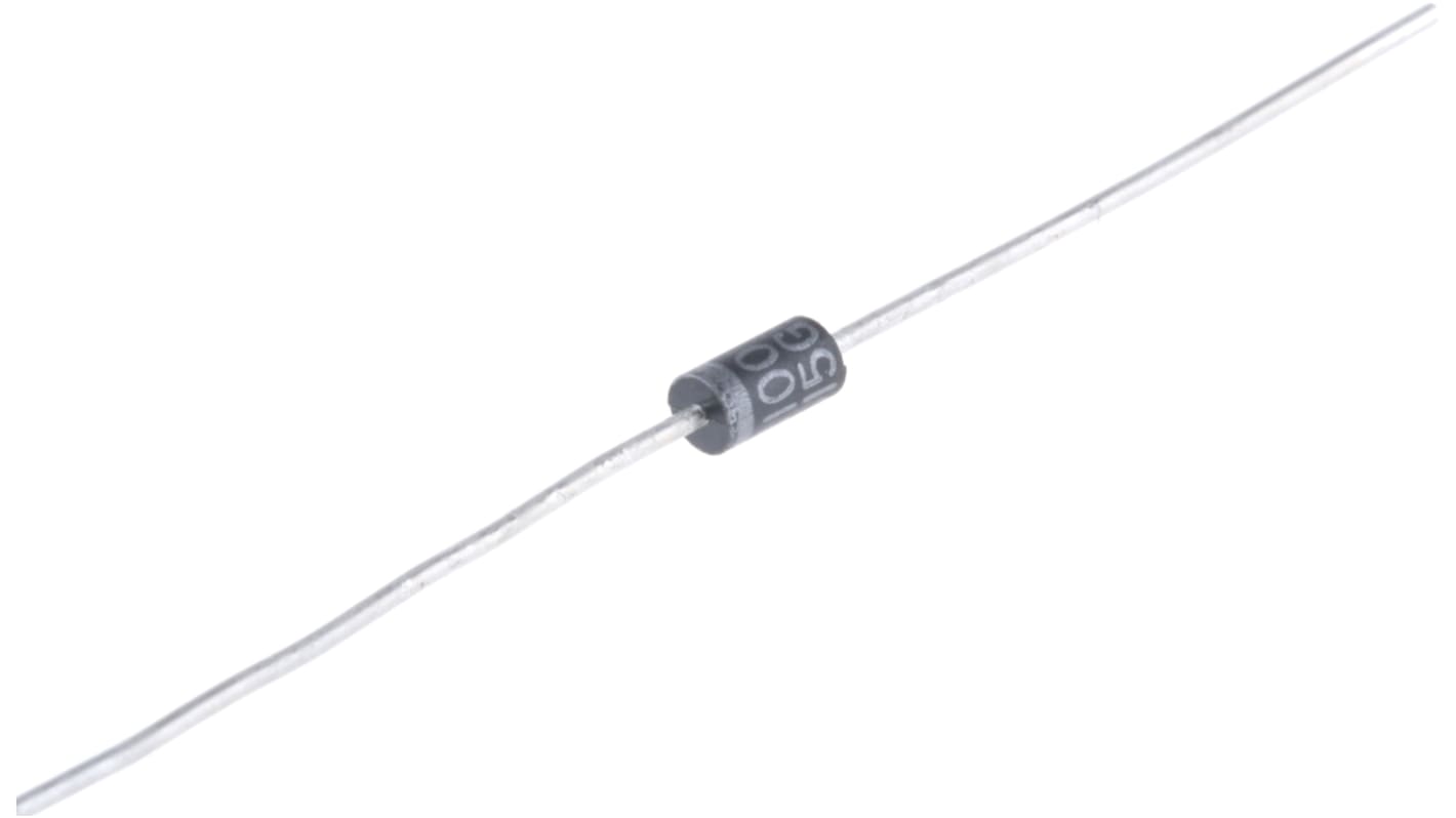 Vishay THT Schottky Diode, 100V / 1A, 2-Pin DO-204AL