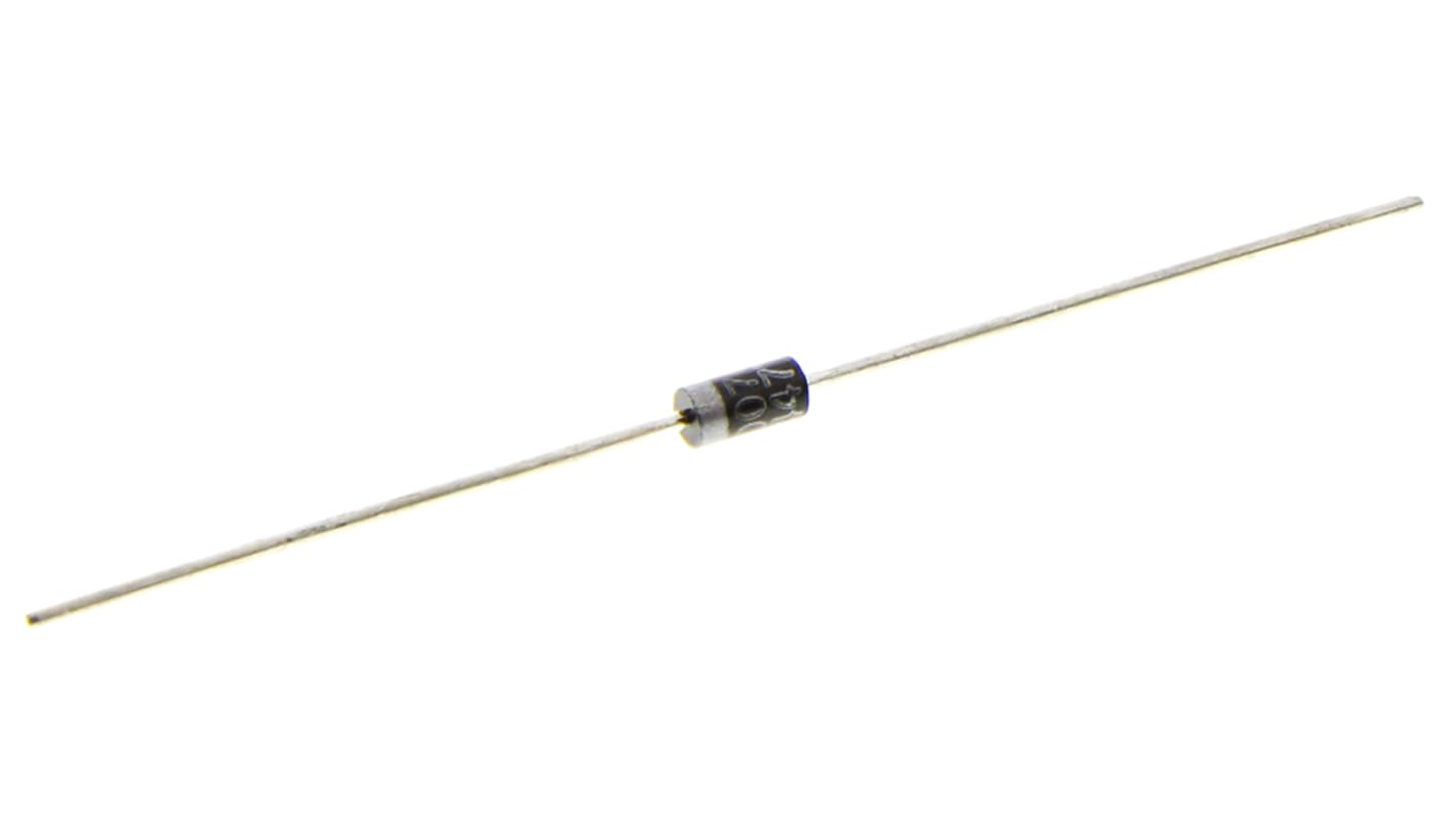 Taiwan 1N4007 THT Diode, 1000V / 1A, 2-Pin DO-41