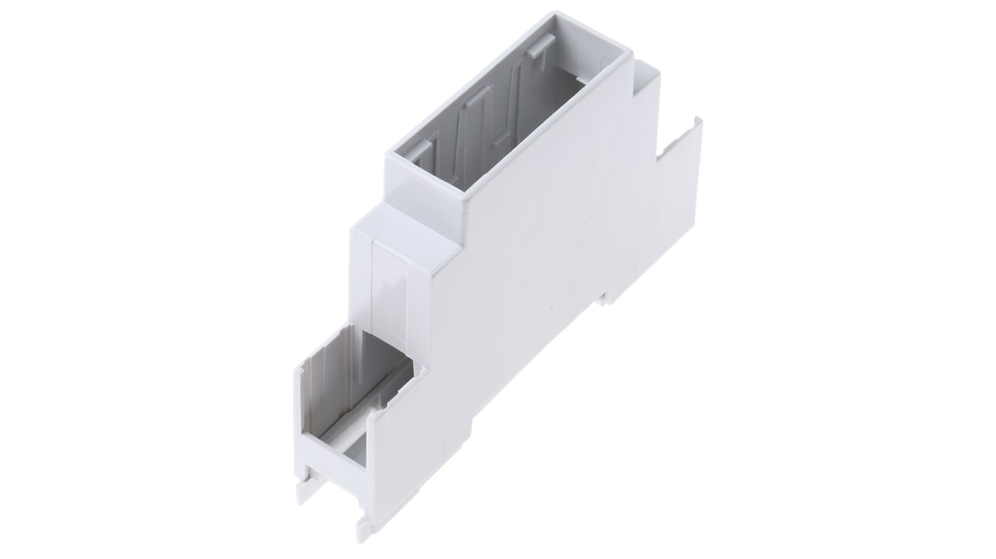 CAMDENBOSS DIN-Schienengehäuse, 17.5 x 58 x 90mm, Geh.Mat. Polycarbonat, Grau, Modulares Gehäuse, Serie CNMB