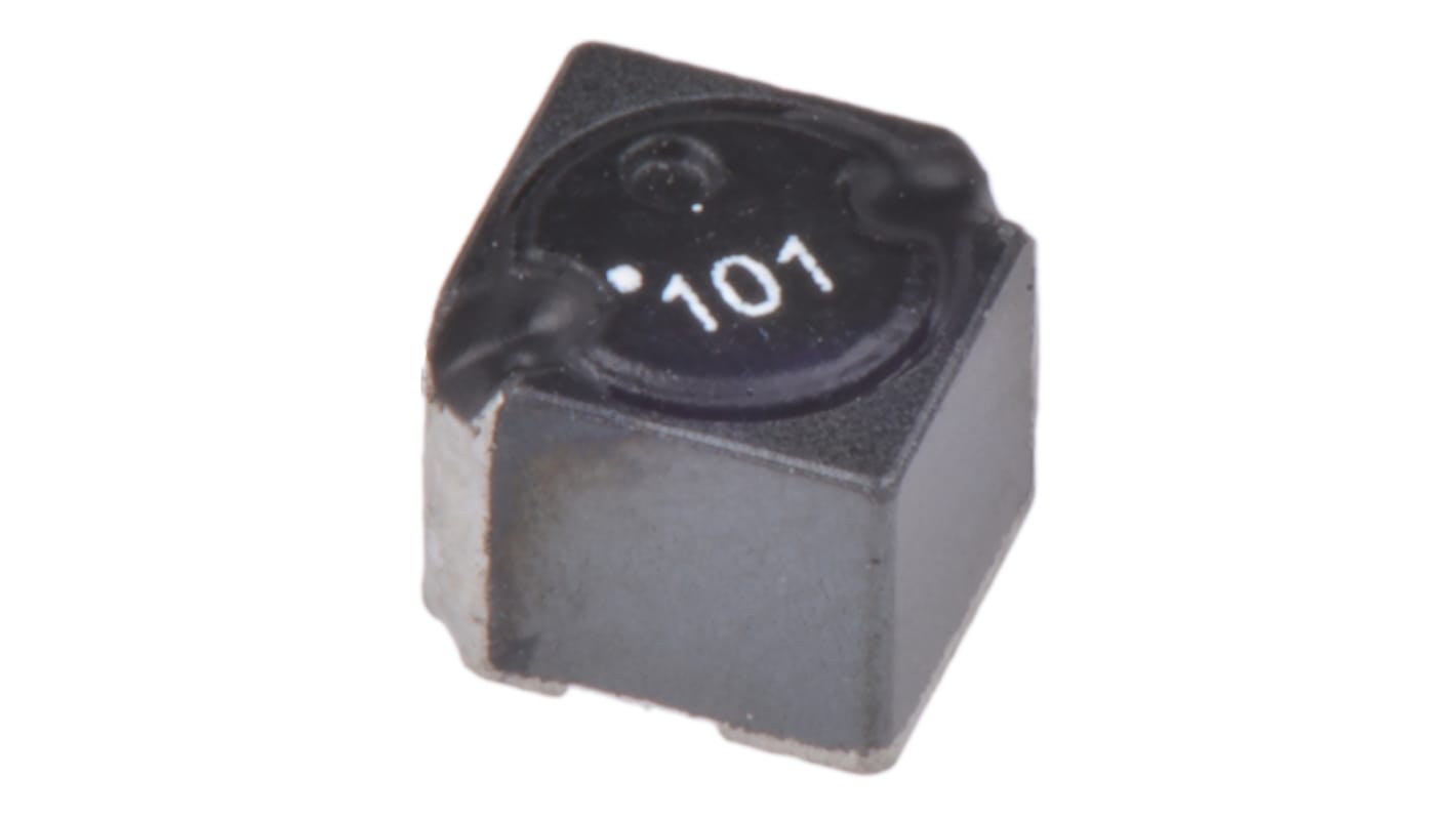 Wurth, WE-SPC, 4838 Shielded Wire-wound SMD Inductor with a Ferrite Core, 100 μH ±20% Wire-Wound 520mA Idc