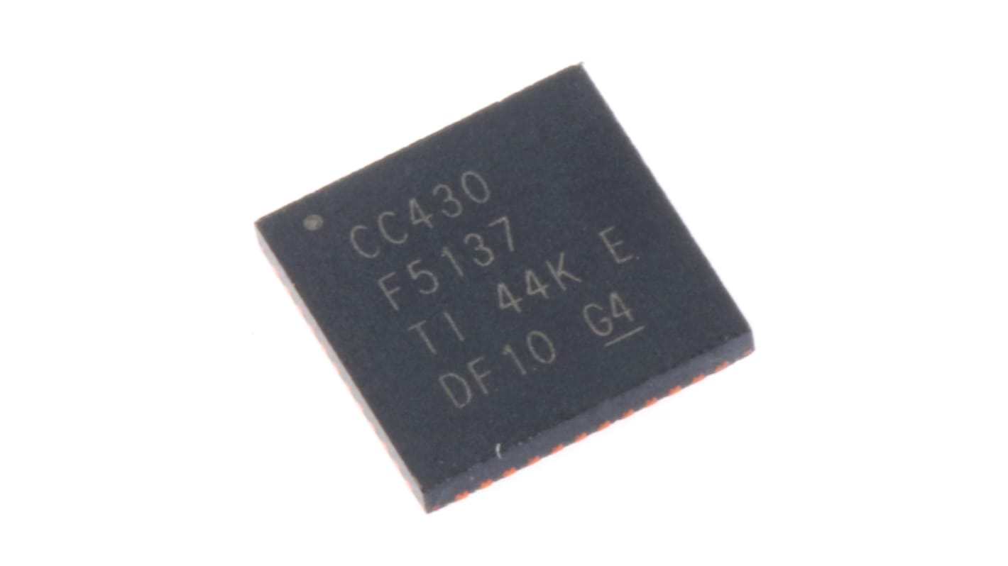 Texas Instruments CC430F5137IRGZ, 16 bit System On Chip SOC 48Pin QFN RS
