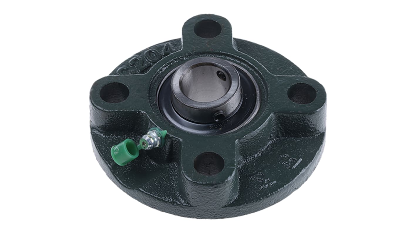 4 Hole Flange Bearing Unit 20mm ID