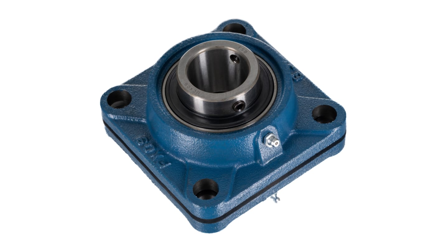 4 Hole Flange Bearing Unit 45mm ID