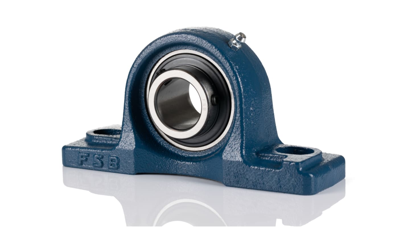 RS PRO Pillow Block Bearing -, 3/8in ID