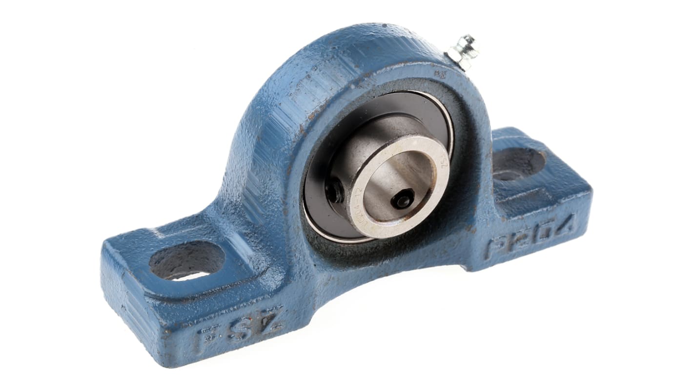 RS PRO Pillow Block Bearing -, 19.04mm ID