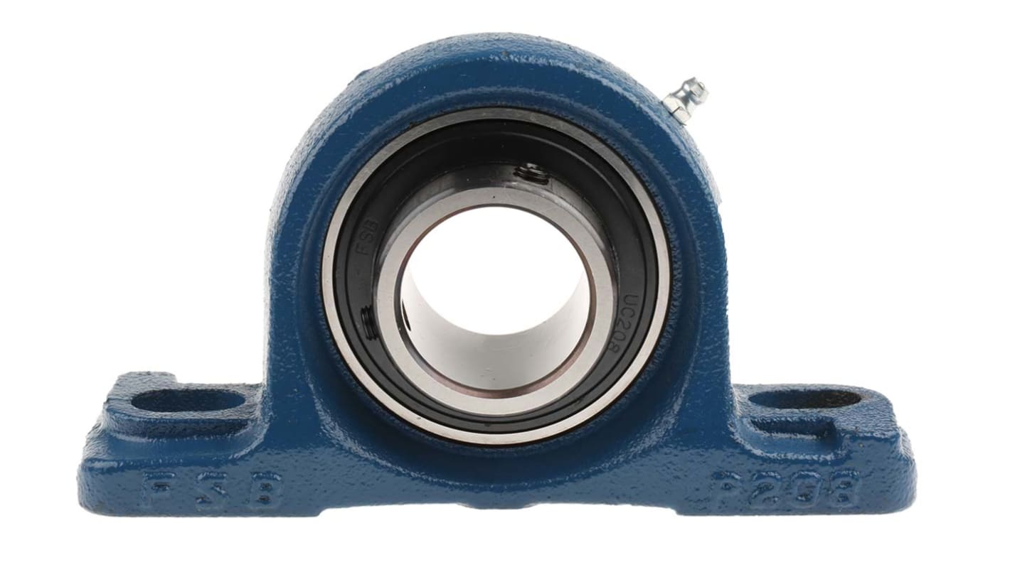 RS PRO Pillow Block Bearing -, 40mm ID