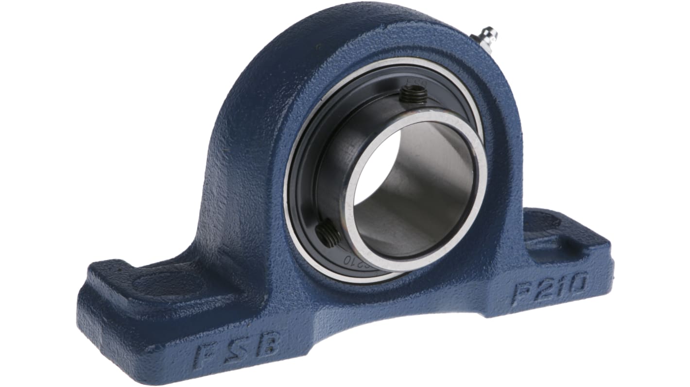 RS PRO Pillow Block Bearing -, 50mm ID