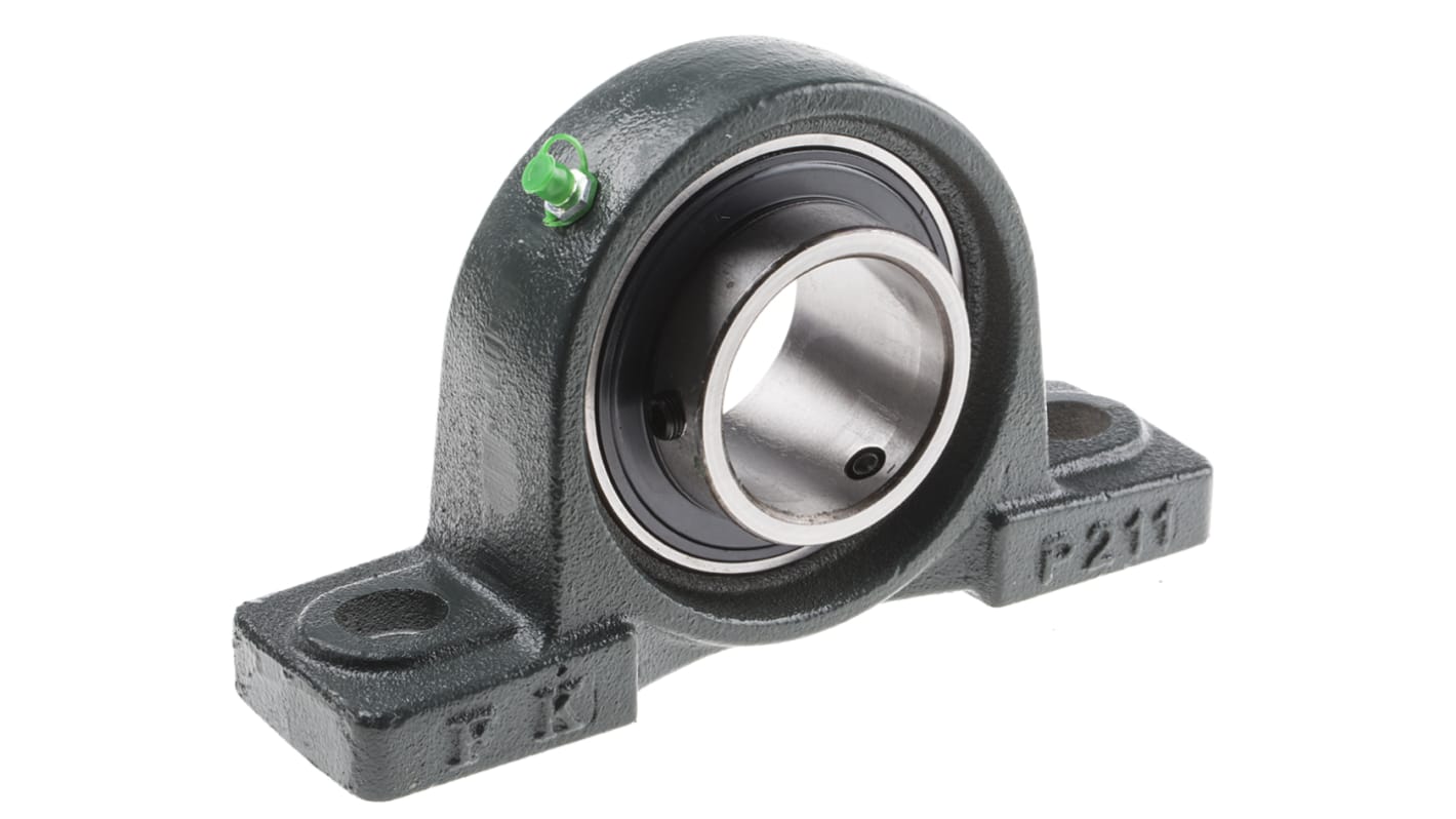 RS PRO Pillow Block Bearing -, 55mm ID