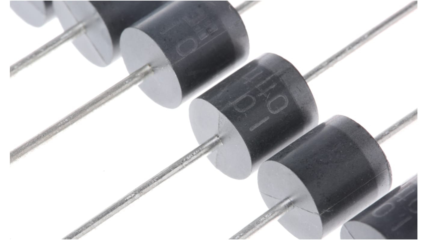 Diodes Inc Switching Diode, 10A 50V, 2-Pin R 6 10A01-T