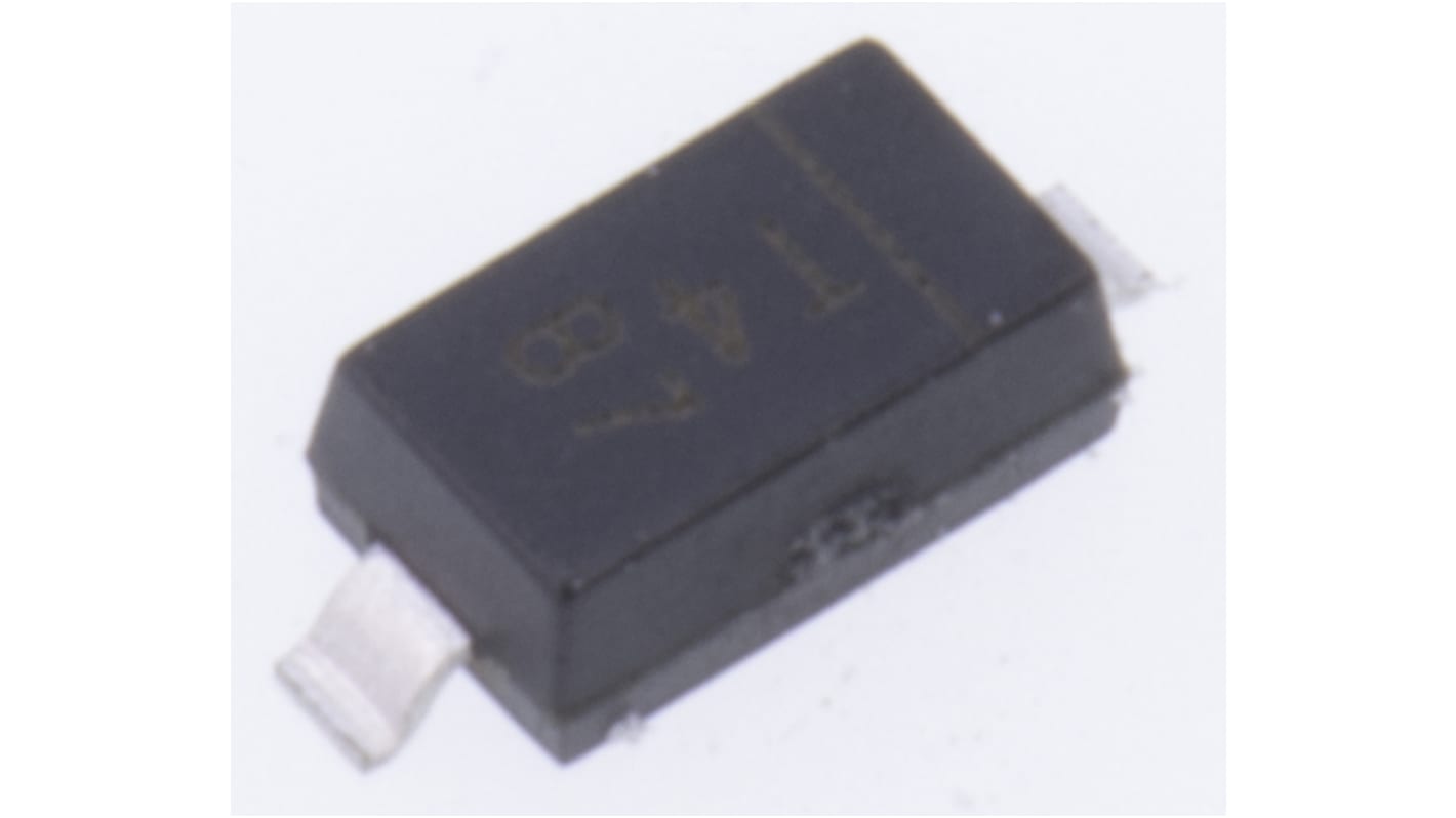 DiodesZetex スイッチングダイオード 表面実装, 300mA, 100V, シングル,エレメント数 1 SOD-123, 2-Pin 1.25V