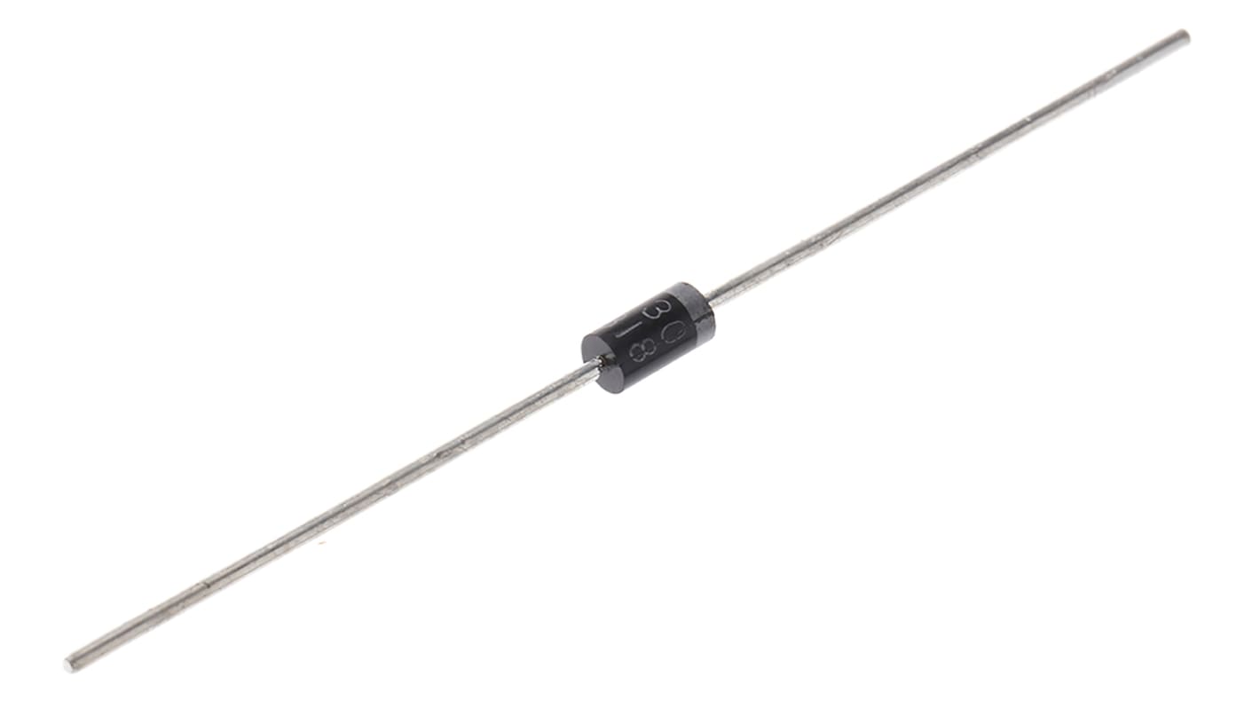 Diodo Diodes Inc, Su foro, 1A, 30V, DO-41, Raddrizzatore Schottky