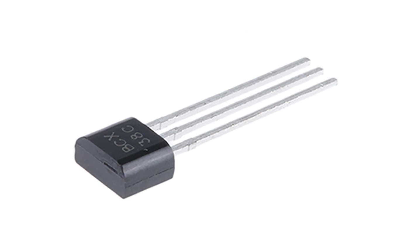 Diodes Inc BCX38C NPN Darlington Transistor, 800 mA 60 V HFE5000, 3