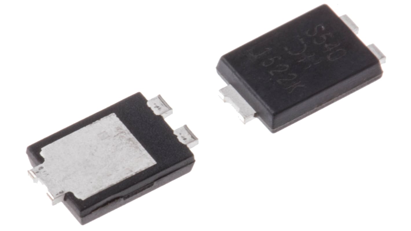 DiodesZetex SMD Schottky Diode, 40V / 5A, 3-Pin PowerDI 5