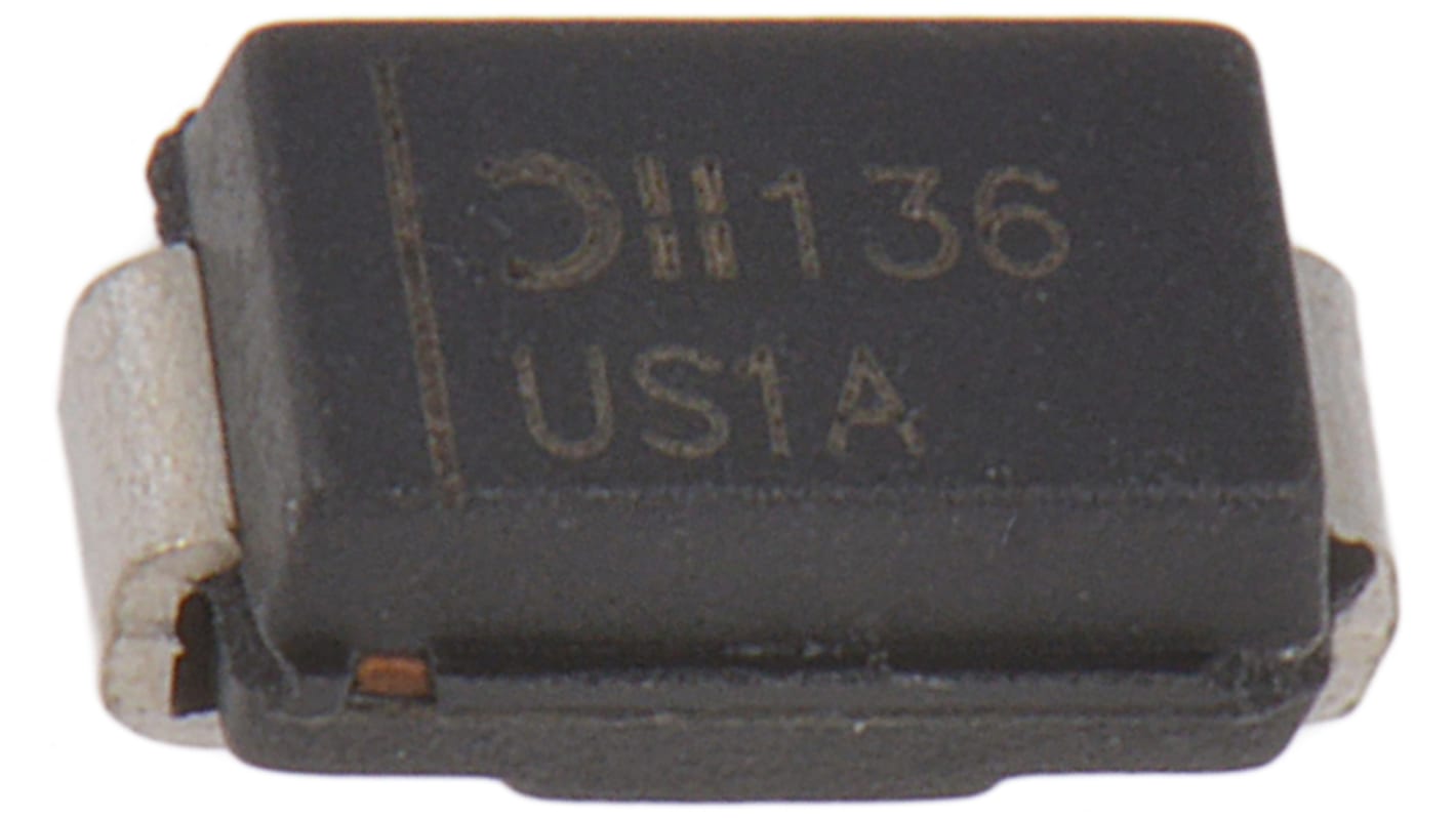 DiodesZetex スイッチングダイオード 表面実装, 1A, 50V, シングル,エレメント数 1 SMA, 2-Pin 1V