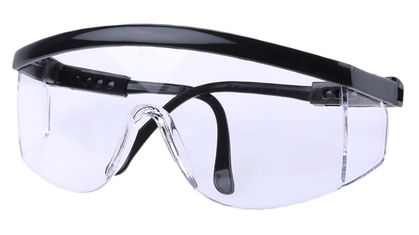 RS PRO UV Safety Glasses, Clear Polycarbonate Lens RS