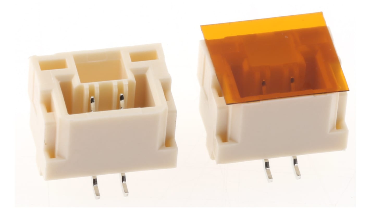 JST GH Series Straight Surface Mount PCB Header, 2 Contact(s), 1.25mm Pitch, Shrouded