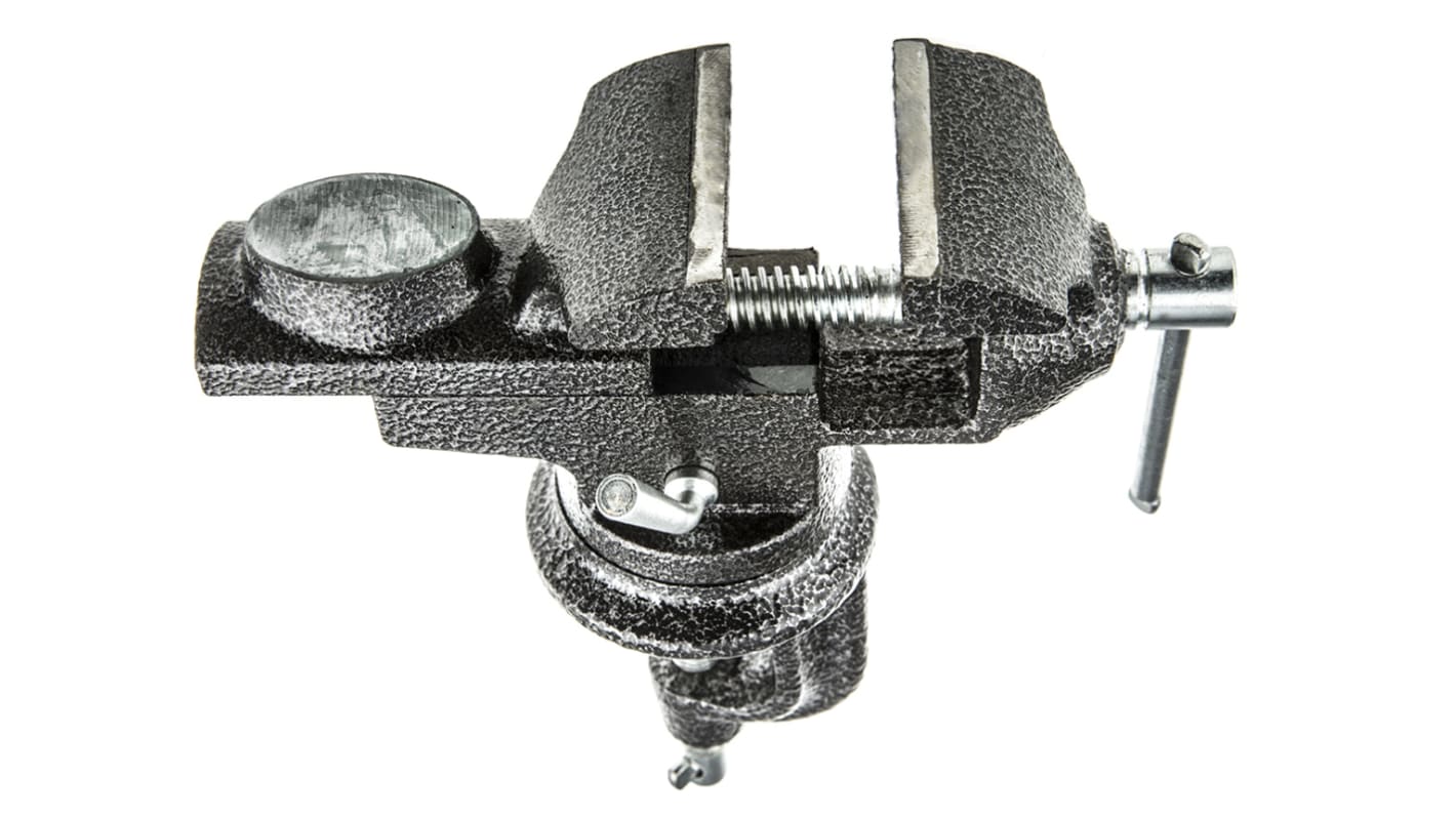 RS PRO Bench Vice x 30mm 65mm x 60mm, 2.1kg