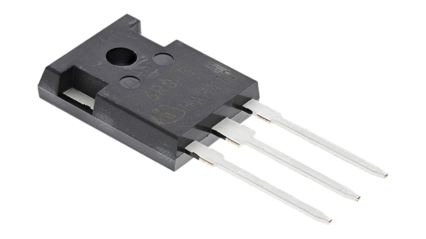 N-Channel MOSFET, 60 A, 650 V, 3-Pin TO-247 Infineon IPW60R045CPFKSA1