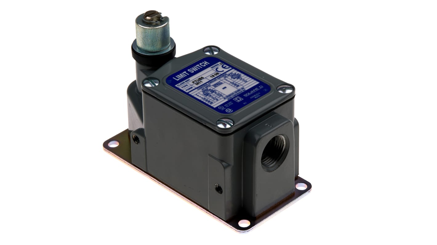 Telemecanique Sensors 9007 Series Limit Switch, NO/NC, IP65, IP66, IP67, SPDT, Die Cast Zinc Housing, 600V ac Max, 20A