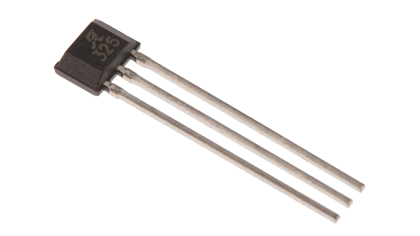 Allegro Microsystems Through Hole Hall Effect Sensor, SIP, 3-Pin