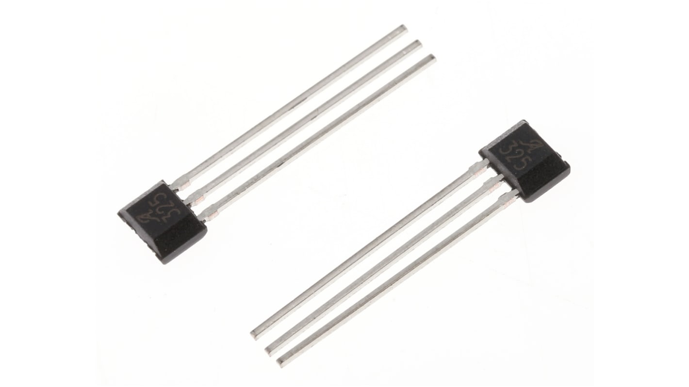 Allegro Microsystems Through Hole Hall Effect Sensor, SIP, 3-Pin