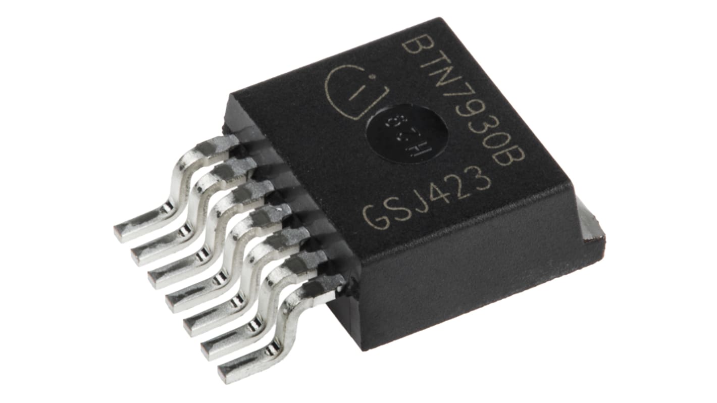 Infineon BTN7930BAUMA1, BLDC Motor Driver IC, 18 V 20A 7-Pin, TO-263