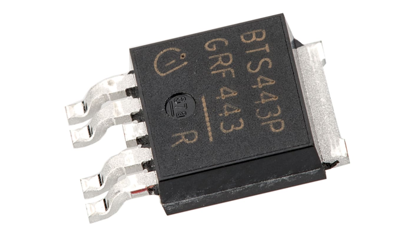 Infineon BTS443PAUMA1High Side, High Side Switch Power Switch IC 5-Pin, TO-252