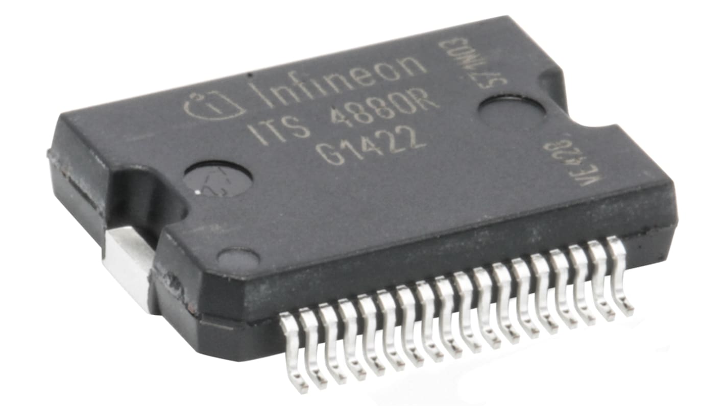 Infineon ITS4880RCUMA1 Teljesítménykapcsoló IC, Magas oldalú kapcsoló, 36-pin, SOIC