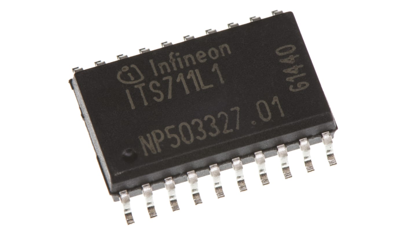 High Side Switch, Infineon, ITS711L1FUMA1, SOIC, 20 broches High Side