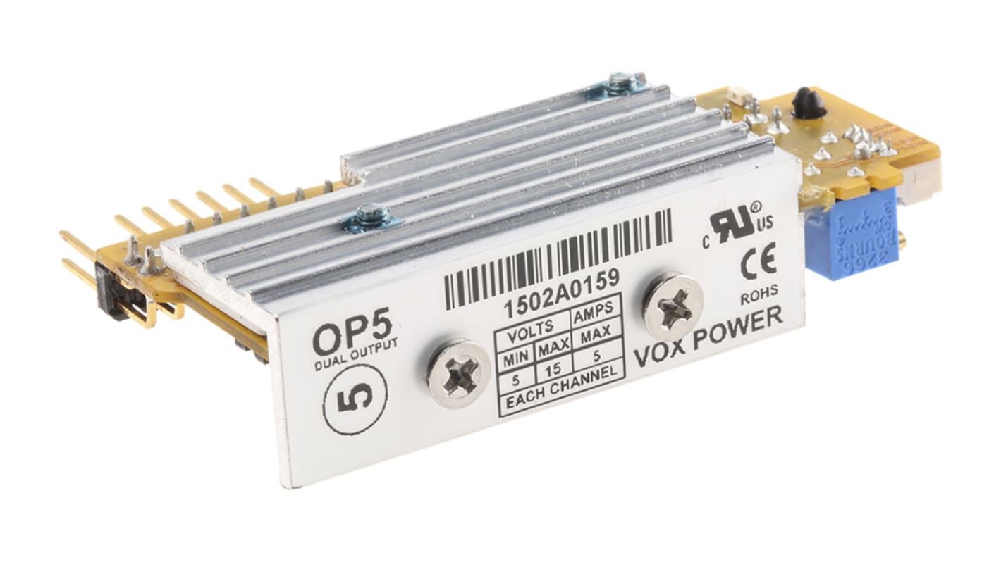 Alimentation à découpage, Vox Power 75W, 2 sorties à 12V c.c. 5A