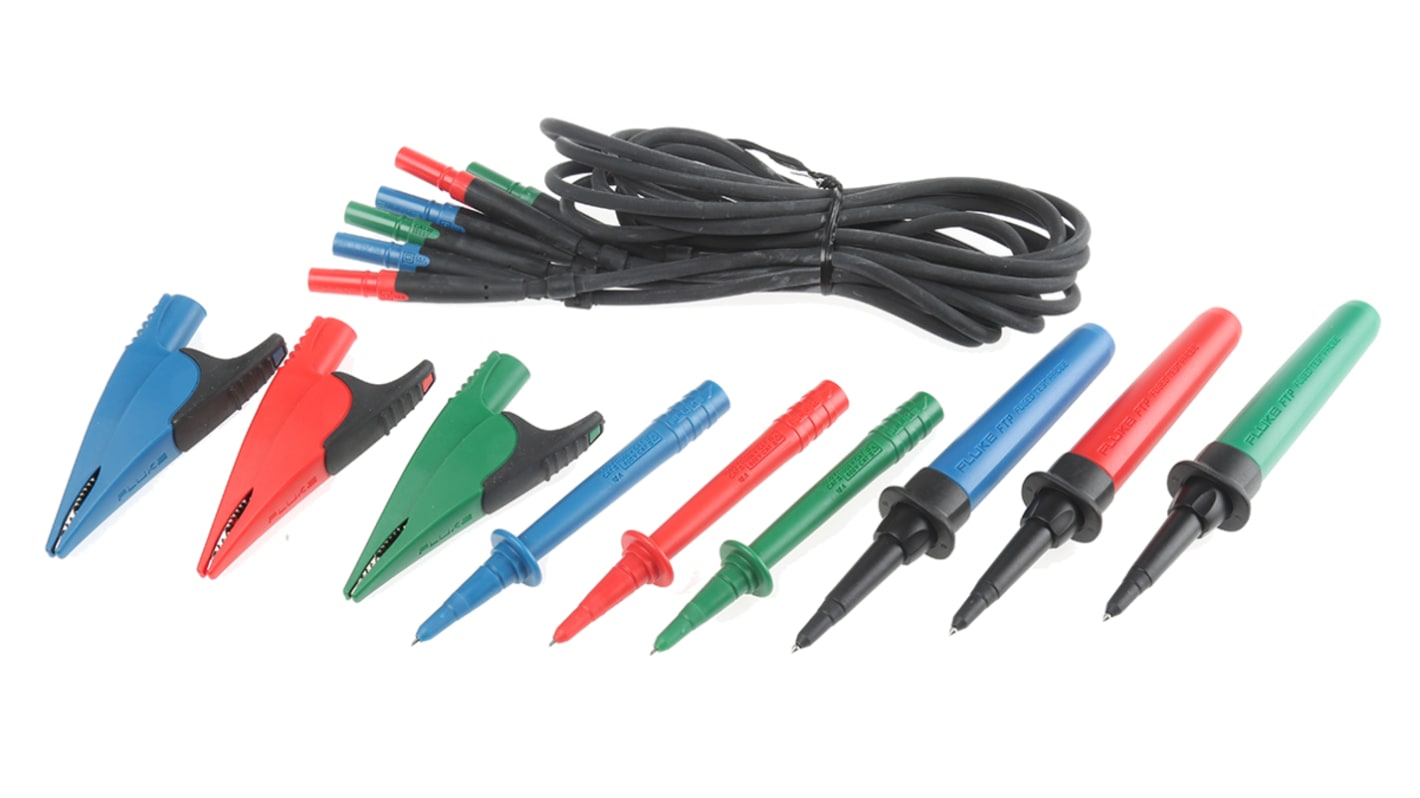 TL165/UK Fluke Test Lead Kit With Fused Test Lead Set RS