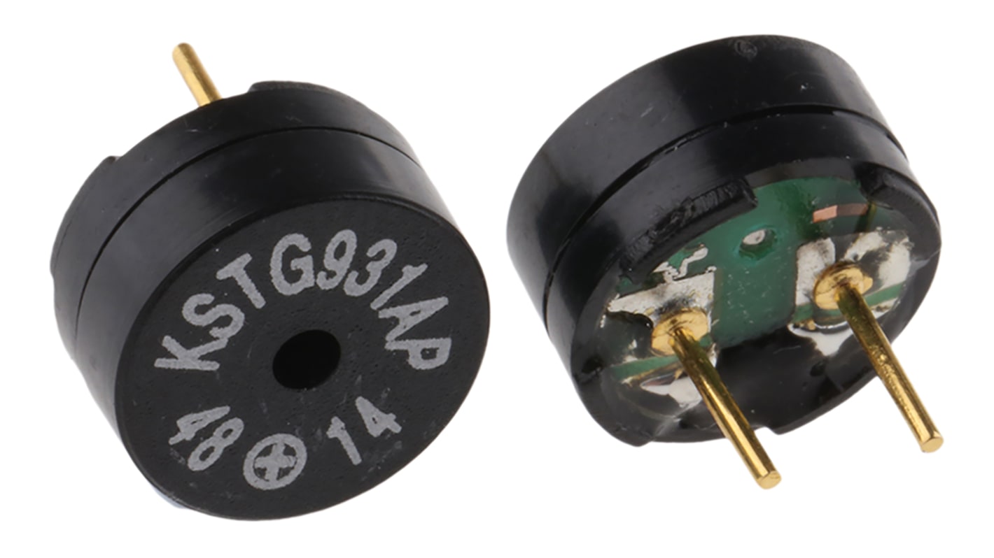 Componente cicalino magnetico RS PRO, 4V, Ø 9mm, 92dB, SMD