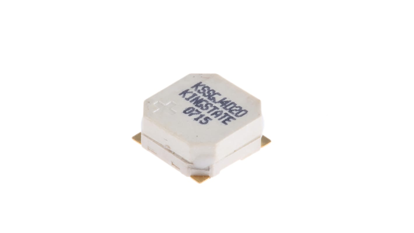 RS PRO 97dB SMD External Magnetic Buzzer Component, 8.5 x 8.5 x 3.2mm, 3V Min, 5V Max