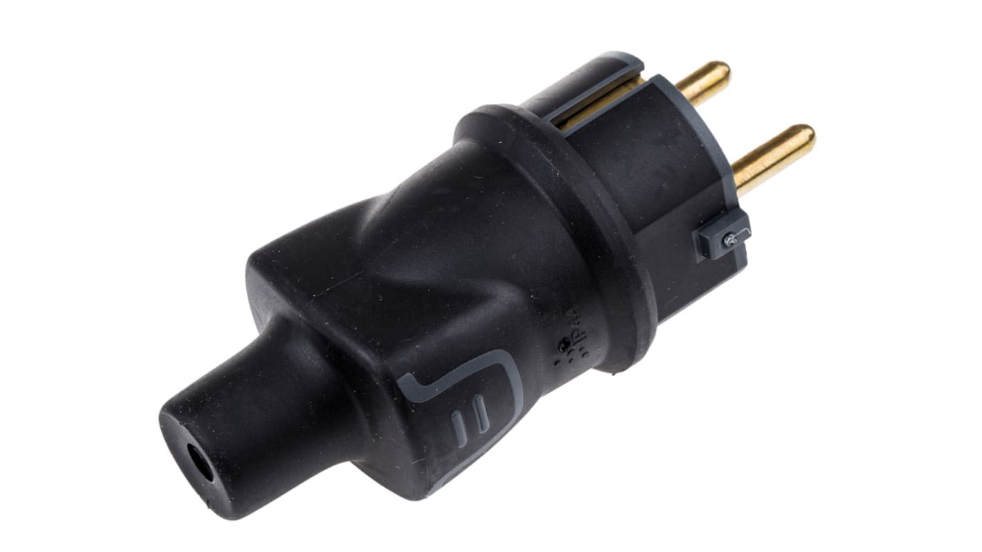Legrand German Mains Plug, 16A, Cable Mount