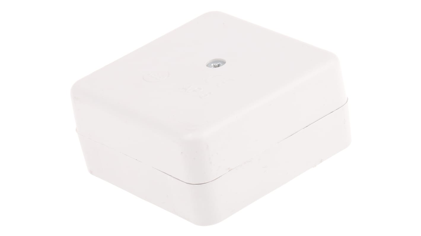 ABB AP6 Series Grey Plastic Junction Box, IP20, 5 Terminals, 60 x 60 x 29mm