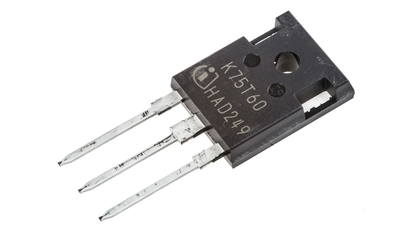 Infineon IGBT 600 V 80 A, 3-Pin TO-247 シングル