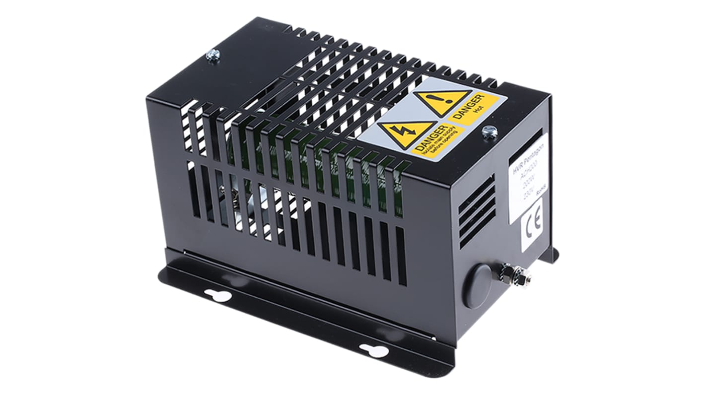 RS PRO Enclosure Heater, 230V ac, 200W Output, 200W Input, 200mm x 140mm x 115mm